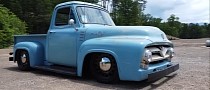 Coyote 1955 Ford F-100 Hides a Lot More New-Day Goodies Under the Casual Patina