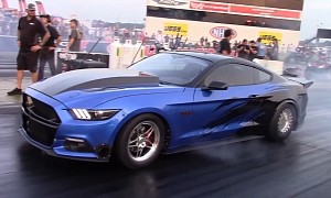 Coyote Mustang Has 98mm Turbo, Eats Supercars for Breakfast With 7s 1/4-Mile