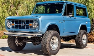 Coyote-Powered 1966 Ford Bronco Is an Off-Road Beast, Eats Raptors for Breakfast