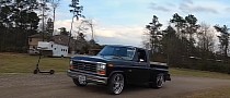 Coyote-Swapped, Bagged 1985 Ford F-150 Stepside Is a Bullnose With Attitude on 24s
