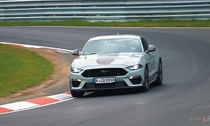 Coyote V8 Sound Check: 2021 Ford Mustang Mach 1 Spied Nurburgring Testing