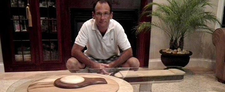 Carpenter Builds Astonishing Star Trek and Star Wars Tables