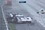 Crash Involving Audi, Ferrari and Toyota at the Le Mans 24 Hours