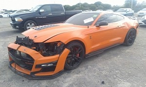 Crashed Ford Mustang Shelby GT500 for Sale, How Much Would You Pay for It?