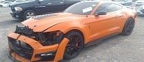 Crashed Ford Mustang Shelby GT500 for Sale, How Much Would You Pay for It?