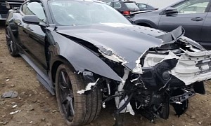Crashed Ford Mustang Shelby GT500 Rests in Peace on the Used Car Market