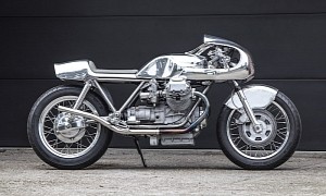 Crashed Moto Guzzi 1000SP Spada Gets Second Chance at Life in Bespoke Form