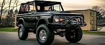 Crate 351CI 1968 Ford Bronco Is Black, Just Like the $100K Hole in Your Pocket