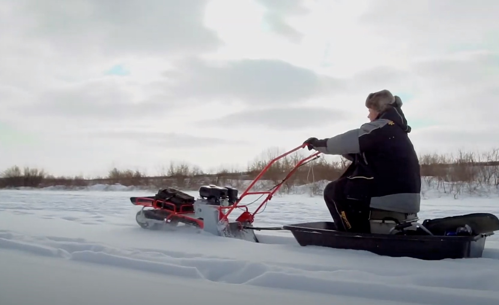 Travel to Your Babushka's House Through Any Landscape With This Russian ATV  Cargo Sled - autoevolution