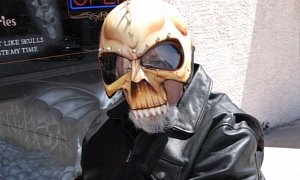 Crazy Airbrushed Skull Helmets Need your Help