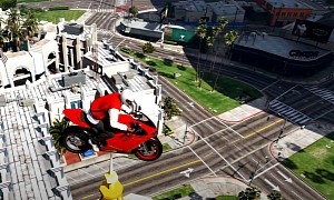 Crazy GTA V Stunt Takes One Week to Complete, Los Santos View Is Gorgeous