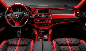 Crazy Interior for BMW X6 from TOPCAR