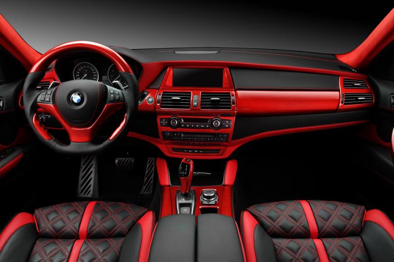 crazy interior for bmw x6 from topcar photo gallery 57420 1