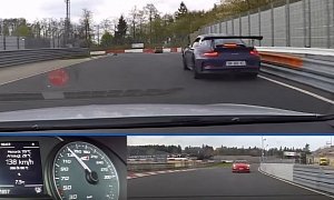 Crazy Leon Cupra Attacks Porsche 911 GT3 RS, Cayman GT4 in Nurburgring Frenzy