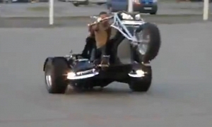 Crazy Trike Wheelies and Drifting