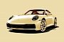 Cream 2020 Porsche 911 with Red Interior Shows The Classy Spec