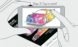 Create a Custom Lexus RC F Livery with Your Phone