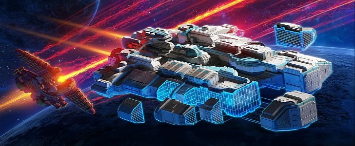 Cosmoteer: Starship Architect & Commander key art