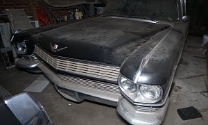 Creepy Funeral Home Has Been Abandoned for Years, Cadillac Hearses Stuck in the Garage