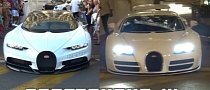 Cringefest: Bugatti Chiron and Veyron Scraping Their Noses