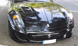 Cristiano Ronaldo Buys Black Ferrari 599 GTO