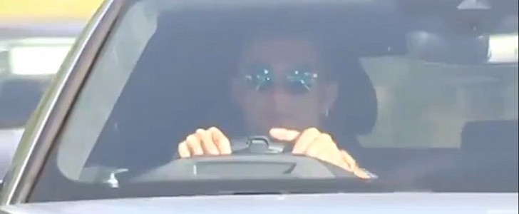 Cristiano Ronaldo Drives a Lamborghini Urus