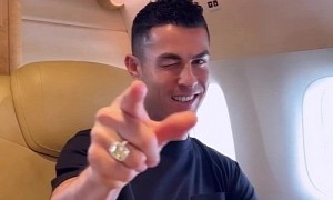 Cristiano Ronaldo Flies In for Second Medical Onboard Massive Private Jet
