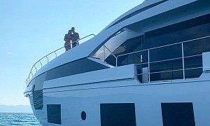 Cristiano Ronaldo Kicks Off Family Vacation Onboard His $7.2M CG MARE Azimut Yacht
