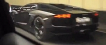Cristiano Ronaldo Lamborghini Aventador in Tunnel