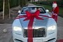 Cristiano Ronaldo Received a Rolls-Royce Dawn for Christmas From His Own Santa, Georgina