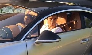 Cristiano Ronaldo Shows His Bugatti Chiron, Goes for Tastefully Restrained Spec