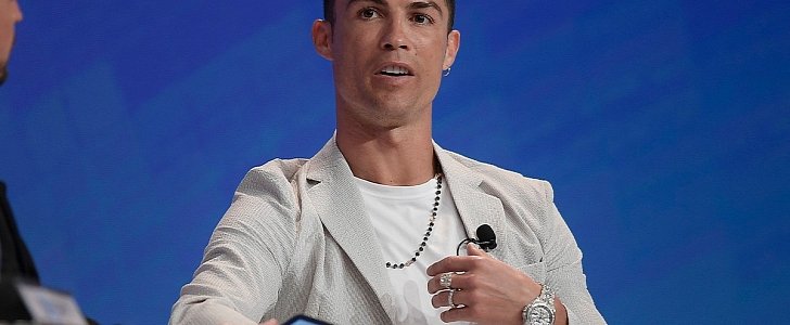 Cristiano Ronaldo wears the most expensive Rolex ever made, literally dripping in ice