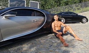 Cristiano Ronaldo’s Newest Toys Are a Bugatti Centodieci and a Yacht