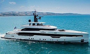 CRN’s 171-Foot CIAO Superyacht Sets Sail on Inaugural Voyage in the Mediterranean