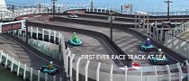 Cruise Ship Will Offer First-Ever Racetrack at Sea, Maiden Voyage in Summer 2017