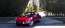 Cruise Through Hollywood in Jaguar E-Type Confirms It’s Still the Most Stylish Coupe