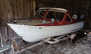 Crusty ’62 Cruisers Inc 16-Foot Runabout’s Spent the Last 32 Years in a Shed