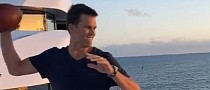 Cruz Beckham Recalls Catching a Pass on a Jet Ski From Tom Brady, Who Was on a Yacht