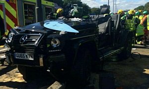 Crystal Palace Star Pape Souare Hospitalized after G63 AMG Crash, SUV Wrecked