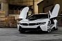Crystal White BMW i8 Gets Forgiato Wheels, Turns into Bruiser