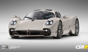 CSR Racing 2 Mobile Game Is Getting Pagani’s Newly Unveiled Utopia Hypercar