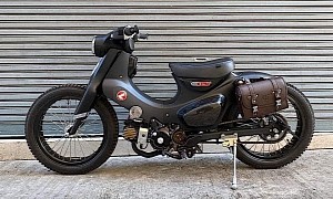 Cuddly Honda Super Cub Turns Into Beast, Looks Meaner Than Some Harley-Davidsons