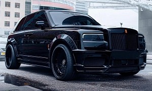 Cue the Ominous Music as Rolls-Royce Cullinan Puts the 'S' in Sinister Utility Vehicle