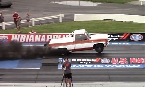 Cummins-Powered, 1970s Chevrolet C10 Doesn't Care About the World, Runs 9s