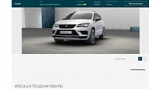 Cupra Ateca Configurator Launched, Starts from €43,450
