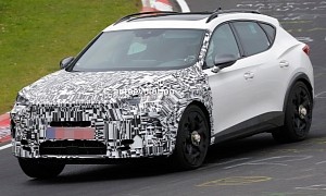 Cupra Formentor Getting Light Nip and Tuck, Sporty Crossover Makes Spy Shot Debut