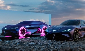 Cupra Unveils DarkRebel Concept Car, Looks Like Something Out of TRON
