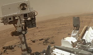 Curiosity Mars Rover Self Portrait
