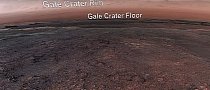 Curiosity Rover Shoots 360 Video of Rock Hall on Mars