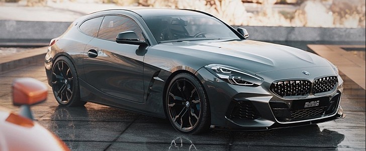 BMW Z4 M Coupe rendering by Sugar Chow